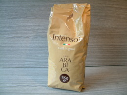 INTENSO ARABICA 1000g  Káva pro opravdové labužníky a milovníky kávy. 100% Arabica, pražená podle nejlepší italské receptury. Její chuť oceníte především při přípravě espressa. Vhodná pro chvíle, kdy si kávu chcete opravdu vychutnat. 