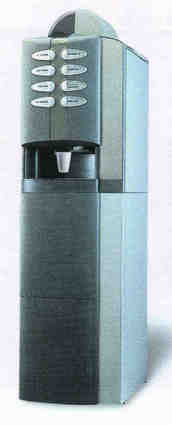 Plně automatizovaný stolní nápojový automat na výdej teplých nápojů se zásobníkem na 170 kelímků a půdorysem pouze 410 x 490 mm. Model Colibri je jedinečný svými rozměry, díky nimž je vhodný do kanceláří, čekáren, menších společností.........